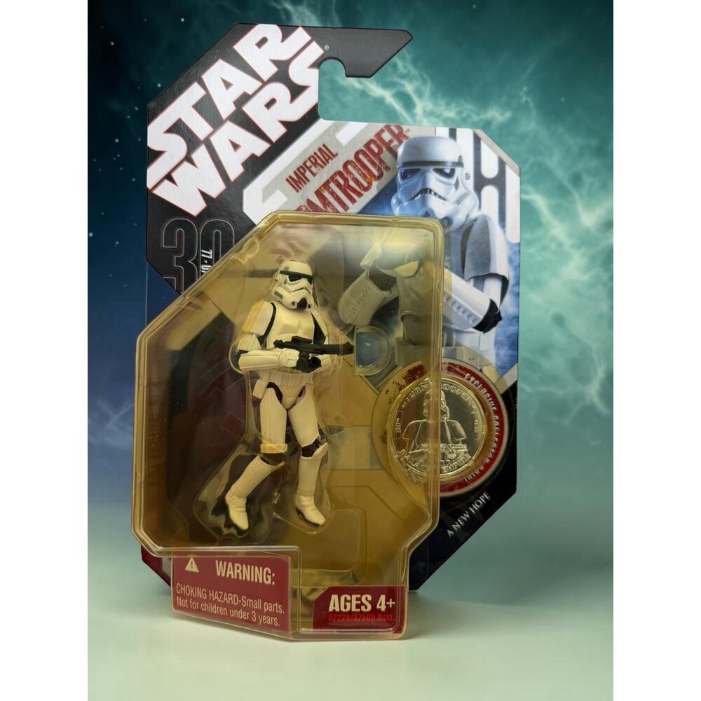 Hasbro Star Wars Stormtrooper Figure 2007 30th Anniversary A New Hope Comic-Con